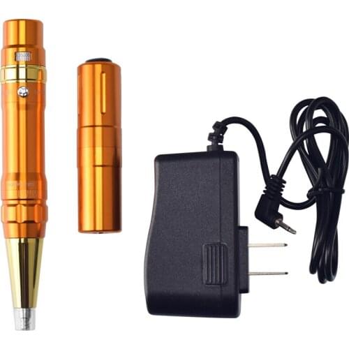 Single Battery Tattoo Machine Half Throw Tattoo Embroidery Machine Inner Eyeliner Grain Lip Eyebrow Tattoo Small Tattoo Machine