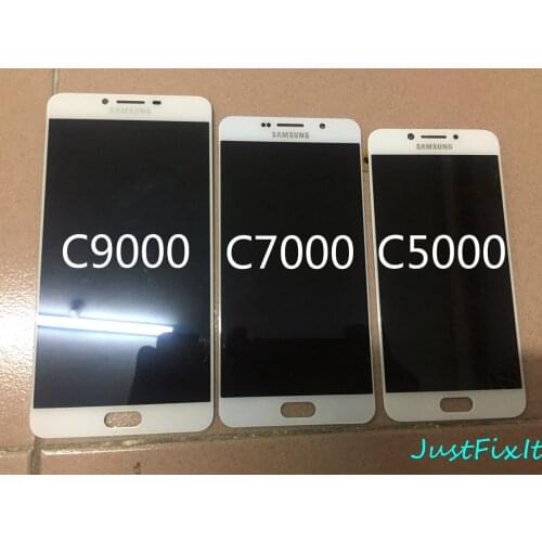 ORIGINAL 5.7" AMOLED LCD for SAMSUNG Galaxy C7 C7000 lcd display Touch Screen Digitizer Replacement parts