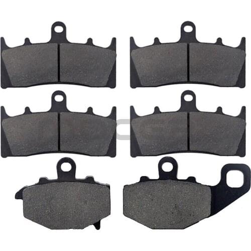 Motorcycle Front and Rear Brake Pads for Kawasaki ZX 6R 600 98-01 9R Ninja 96-01 636 2002