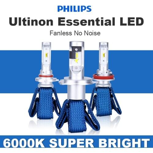 Philips Ultinon Essential led H4 LED Light H11 H7 9005 9006 H16 H8 LED Headlight 9012 HIR2 Hi/lo HB3 HB4 Automobiles Auto Bulb
