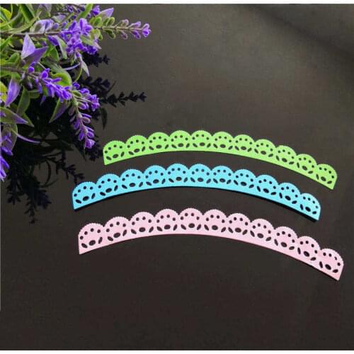 Hollow Lacework Frames Metal Cutting Dies for DIY Scrapbooking Album Embossing Paper Craft Creative Template Stamps Dies