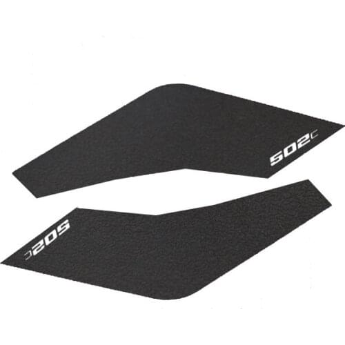 Motorcycle Anti Slip Oil Tank Pad Cover Protector Sticker Decal Gas Fuel Knee Grip Traction Side for Benelli 502C