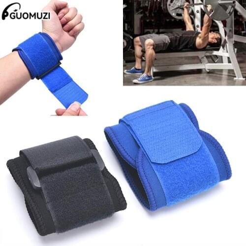 1PC Adjustable Wrist Support Brace Gym Weightlifting Training Weight Lifting Wristband Wrestle Professional Sports Protect
