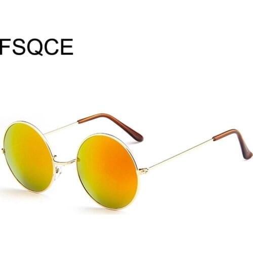 Retro Sunglasses Classic Round Sunglasses Men Women Small Vintage Retro Glasses Women Driving Metal Eyewear Sun Glasses UV400