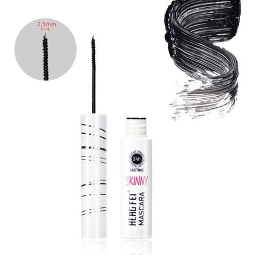 Curling Thick Lengthening Mascara Fine Brush Head Waterproof Sweat-proof Thick Not Blooming Eyelashes Cream Makeup Beauty TSLM1