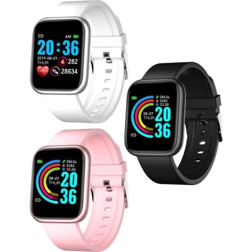 1.3'' HD Screen Smart Watch Bluetooth Health Tracker Heart Rate Monitor Measure Blood Pressure Sleep Tracking for Men Women IP67