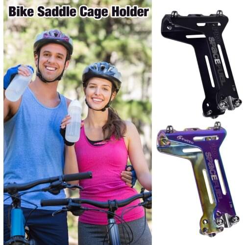 Aluminum Alloy Bicycle Saddle Water Bottles Bike Saddle Cage Holder Lightweight Water Bottles Holder