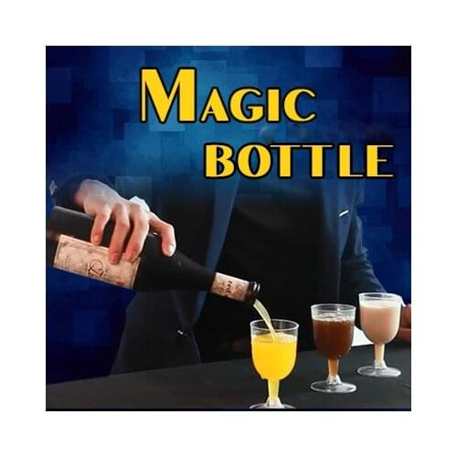 Magic Bottle Magic Tricks Liquid Color Change Magia Bottle Cup Stage Accessories Prop Illusion Gimmick Funny Cup Hang In The Air