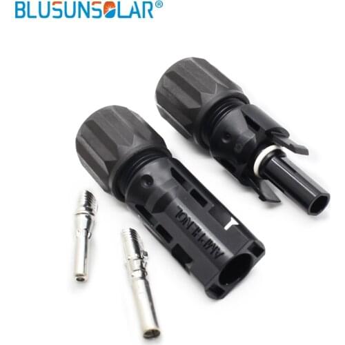 1 Pair/lot Amphenol 1000V Solar Connector For Solar Panel IP67 Waterproof Connector Solar