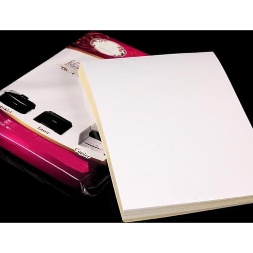 100pcs Upscale A4 White Sticker Paper Label Printing Paper A4 Adhesive Sticker Printing Paper Wholesale Office School Supply