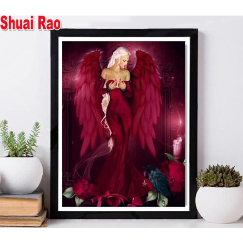 New Year Gift Diamond Painting Coloreful Cactus,DIY 5D Full Square round Diamond Embroidery Diamond Mosaic Cross Stitch decor