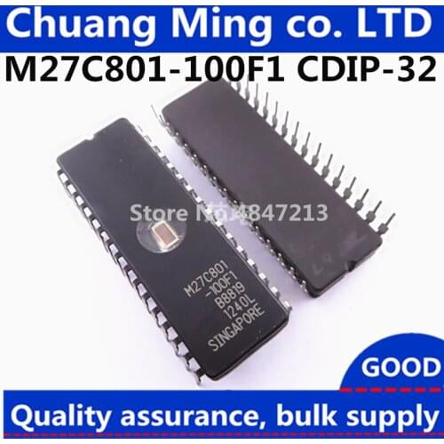 Free Shipping 10pcs/lot M27C801-100F1 M27C801-120F1 M27C801-80F6 M27C801-80F1 M27C801 27C801 M27C801-100F6 IC NEW Goods in stock