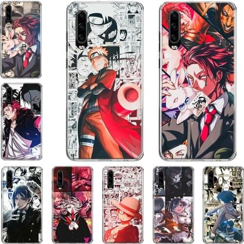 Anime Manga Cartoon Japanese Phone Case For Huawei P10 P20 P30 P40 Mate 30 20 10 Lite Pro P Smart Z Plus 2019 2018 Cover Coque