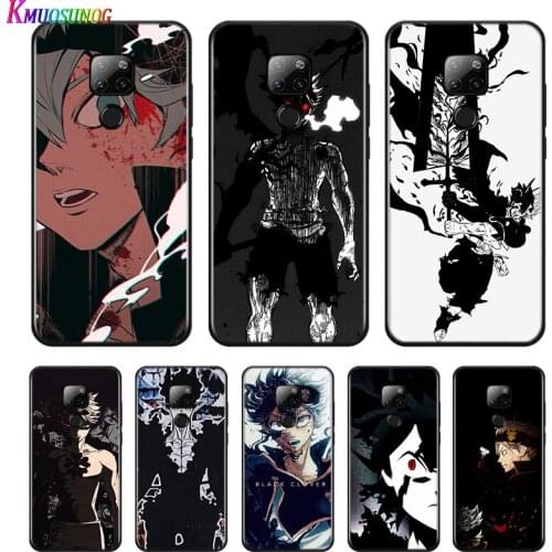 Anime Black Clover For Huawei Y9S Y9A Y9 Y8P Y8S Y7P Y7A Y6S Y6P Y5P Prime Pro 2017 2018 2019 2020 Soft Phone Case