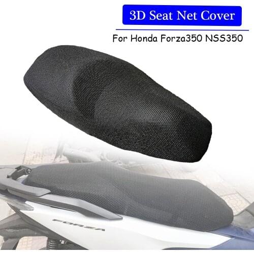 For Honda Forza350 NSS350 Forza NSS 350 2021 2020 Rear Seat Cowl Cover Net Sunproof 3D Mesh Net Protector Motorcycle Accessories
