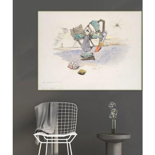 Citon Andre Masson《Natalie Seroussi》Art Canvas Oil Painting Artwork Poster Decorative Print Picture Wall Decor Home Decoration