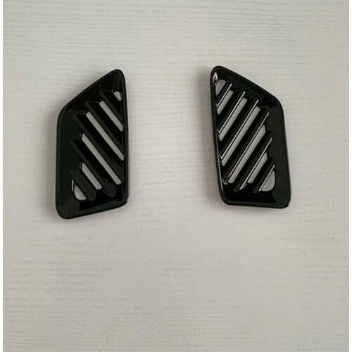 For Toyota Raize A200 2020 2021 Car Styling Carbon Fiber Interior Dashboard Upper Air Condition Outlet Cover Trim Accessories