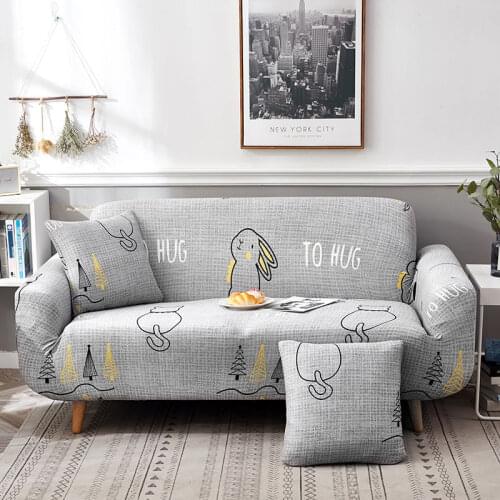 Hug Rabbit Sofa Cover Elastic For Living Room