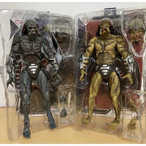 NECA Armored Assassin Ultimate Fugitive Predator Figure Unmasked PVC Action Figure Collectible Model Toy