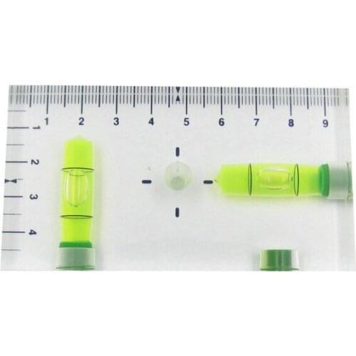 T-Type Spirit Level Ruler Bubble Leveler Blisters Two Directions Pocket Mini Size Magnetic Available 1PCS