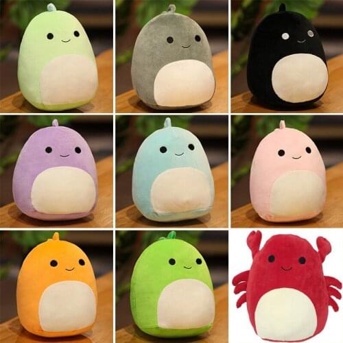 20-30CM Cute Soft Fat Dinosaur Doll Plush Toys Chilren Bedroom Decoration Couples Gifts Birthday Kids Pillow Plush Dolls Toys