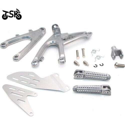 Moto Front Rider Foot Pegs Footrest Bracket For YAMAHA R1 2007 2008 Motorcycle Accessories