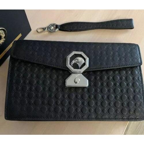 Stefano Men Cowhide Top-Handle Bags 2020 Fashion New High Quality Three Level Space Cowskin Genuine Leather Designer MenS Bags