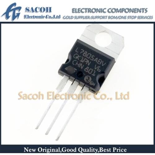 New original 10PCS/Lot L7805CV L7805 7805 or L7805ABV L7805ACV or L7806ABV L7806ACV L7806 TO-220 Precision 1A regulators