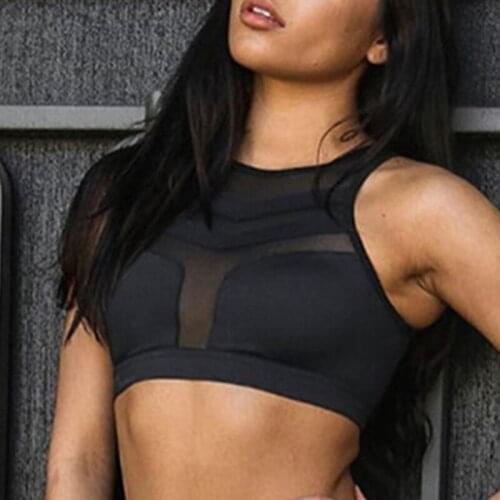 New Design Sports Bra Women Push Up Sport Top For Fitness Soft Breathable Sports Vest Shockproof Running Gym Workout Yoga Bra