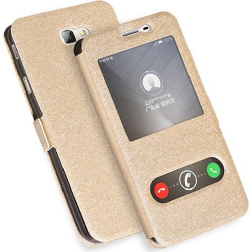 Open window For Samsung Galaxy J7 2017 J730F J7pro Phone Case cover leather flip shell For Samsung J 7 J7 pro case back cover