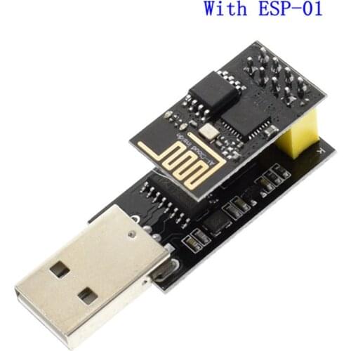 ESP01 Programmer Adapter UART GPIO0 ESP-01 Adaptater ESP8266 CH340G USB to ESP8266 Serial Wireless Wifi Developent Board Module