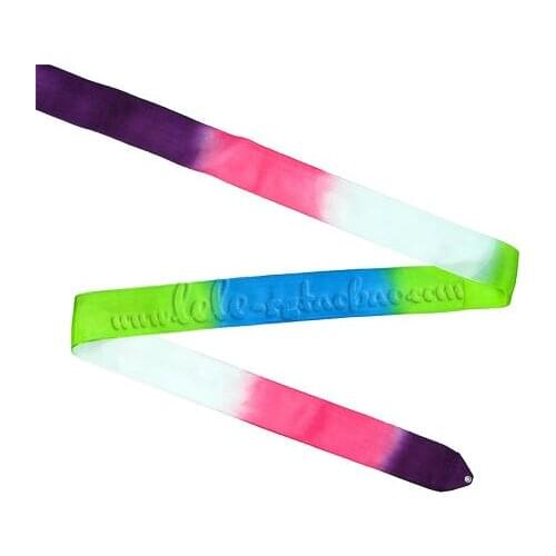 Multicolor Rhythmic Gymnastics Ribbon