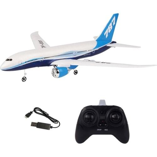 QF008-Boeing 787 2.4GHz 3CH EPP RC Airplane 550mm Wingspan Fixed Wing RTF Scale Aeromodelling Remote Control Airplanes