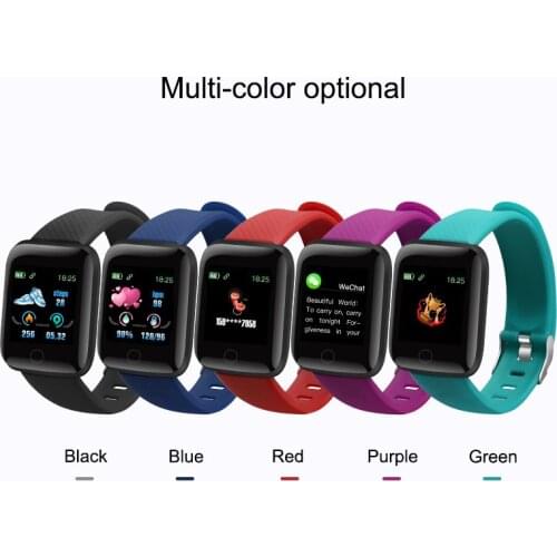 Silicone Watch Strap Comfortable Watch Strap Band for Smart Watch 116 plus Sports Watch HSJ88