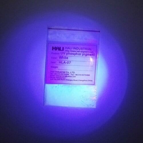 Ultraviolet phosphor pigment Anti-counterfeiting pigment UV fluorescent powder,under UV light color:white,1lot=5g,free shipping