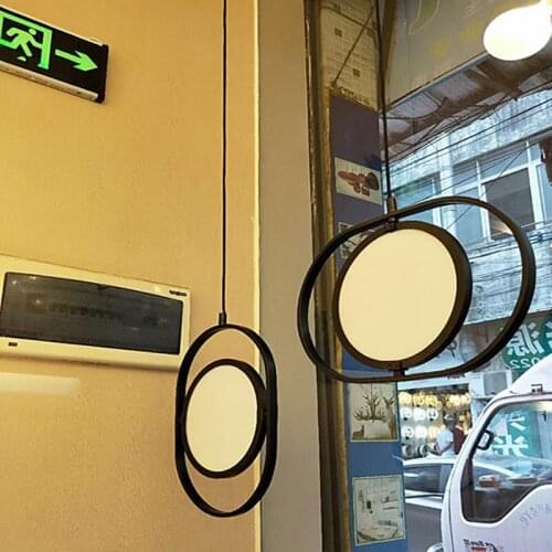 Vintage Loft Industrial Chandelier Black Gold Bar Stair Hanging Light Dining Glass Ball Retro Glass Loft Gold Chandelier deco