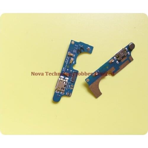 Wyieno For Wiko Lenny 3 Charger Port Board USB Charging Connector Flex Cable Microphone Mic Plug Replacement Parts + Tracking