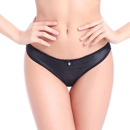 CYHWR Fashion Sexy Panties Comfortable Briefs Exquisite Crotchless Shorts Solid Lingerie Sexy Underwear Women