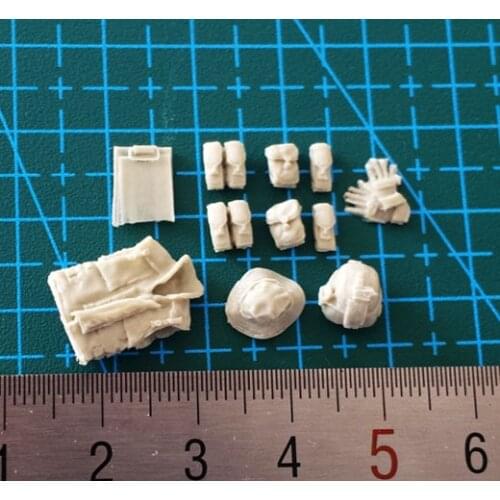 1/35 Resin Soldier Modern American Gloves Hat Body armor