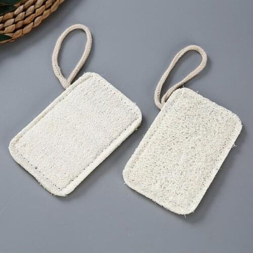 Natural Anti-Oil Eco-friendly Kitchen Loofah Sponge Dish Scouring Pad Cleaning Brush Dish Towel Kitchen Tools