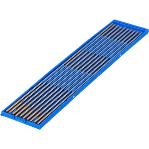 10pcs 1.5% Lanthanated WL15 TIG Tungsten Electrode 3.0x 150mm Gold Metalworking