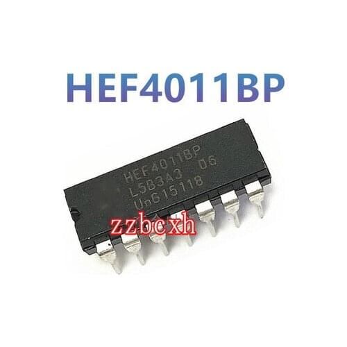 10PCS/LOT New original HEF4011BP HEF4011 DIP14