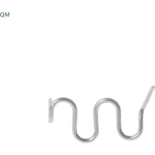 100 Pcs/Set 0.8mm Wave Flat Hot Staples For Plastic Stapler Repair Welder 13MF