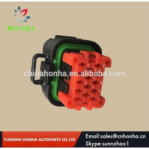 776273-1 14 pin female Tyco PCB plug connector AMP auto wire harness ECU connector