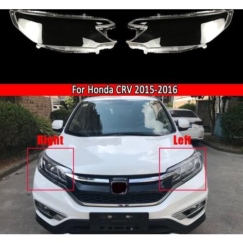 Car Front Headlamp Lens Auto Shell Cover For Honda CRV 2015 2016 Car Replacement Lens Transparent Lampshade Lampcover Bright