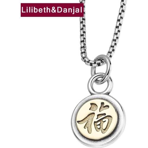 Blessing Star Necklace Pendant Real 925 Sterling Silver Ethnic Vintage Fine Jewelry Women Men 2021 Designer Free Shipping P17