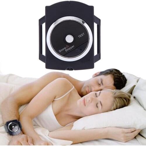 Smart Snore Stopper Stop Snoring Biosensor Infrared Ray Detects Anti Snoring Device Wristband Watch Sleeping Aid Nose Clip Sleep