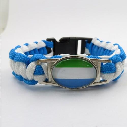 Infinity love sierra leone bracelet love sierra leone country bracelet man and woman handmade rope bracelet sierra leone bangle