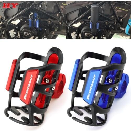 Beverage Bottle Water For SUZUKI BURGMAN AN650 AN400 AN125 AN200 An 650 400 125 200 250 Motorcycle Drink Cup Holder Accessories