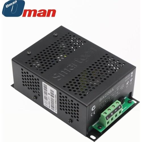 Fast delivery BAC06A SmartGen generator switching battery charger DC 12v/24v intelligent floating charger